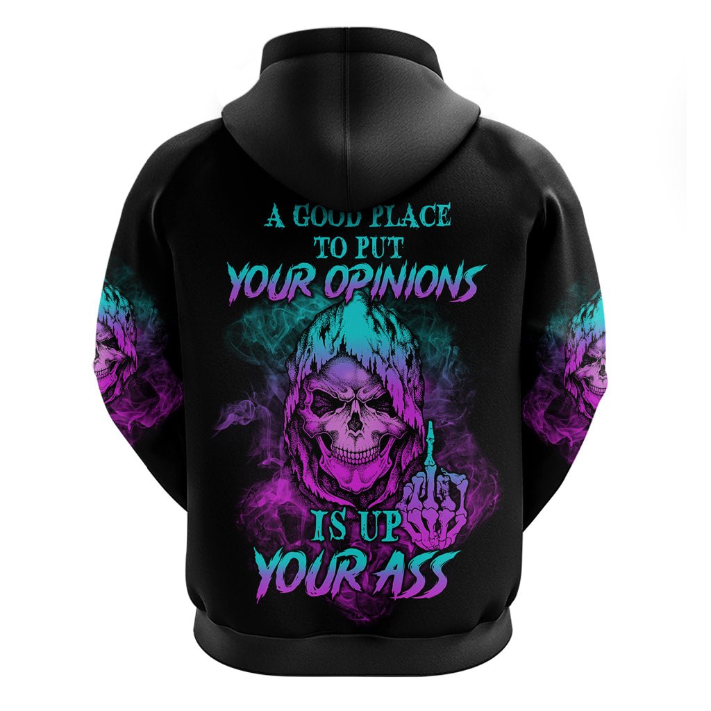 A Good Place To Put Your Opinions Hoodie TS04 - The Mazicc - Pullover Hoodie - S - Multicolor
