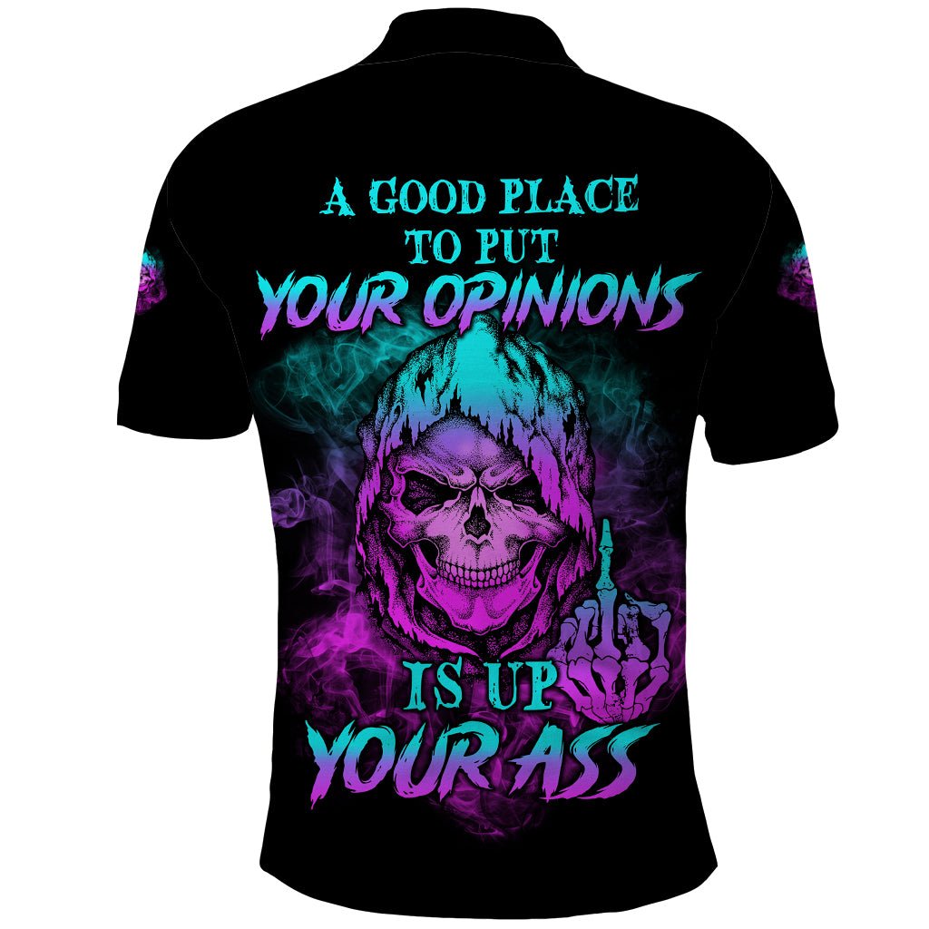 A Good Place To Put Your Opinions Polo Shirt TS04 - The Mazicc - Adult - S - Multicolor