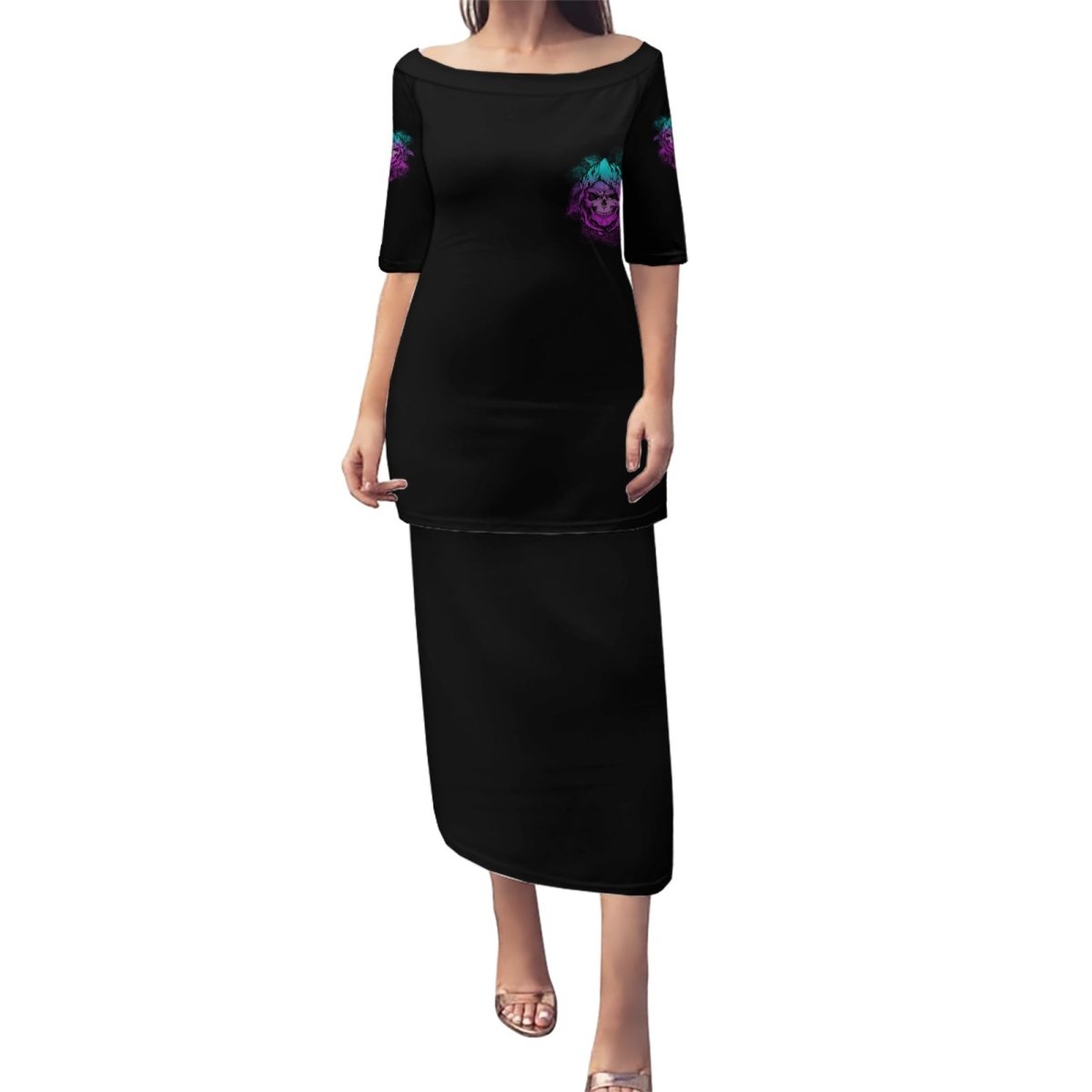 A Good Place To Put Your Opinions Puletasi TS04 - The Mazicc - Long Dress - S - Multicolor
