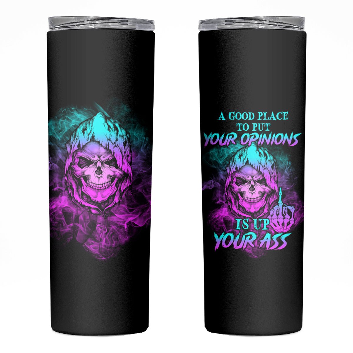 A Good Place To Put Your Opinions Skinny Tumbler TS04 - The Mazicc - 20oz - Multicolor -