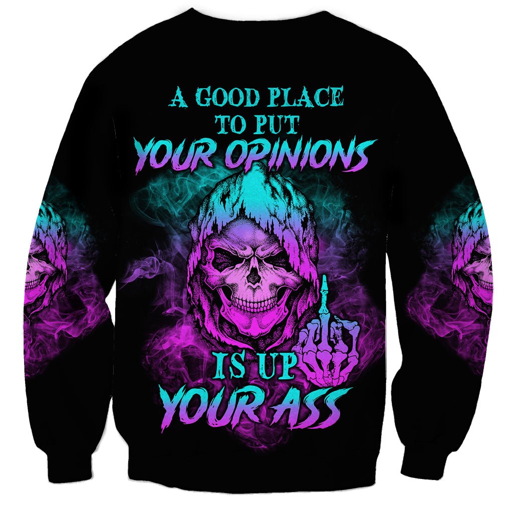 A Good Place To Put Your Opinions Sweatshirt TS04 - The Mazicc - Unisex - S - Multicolor