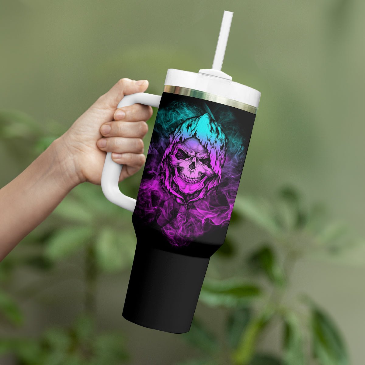 A Good Place To Put Your Opinions Tumbler With Handle TS04 - The Mazicc - One Size: 40 oz - Multicolor -