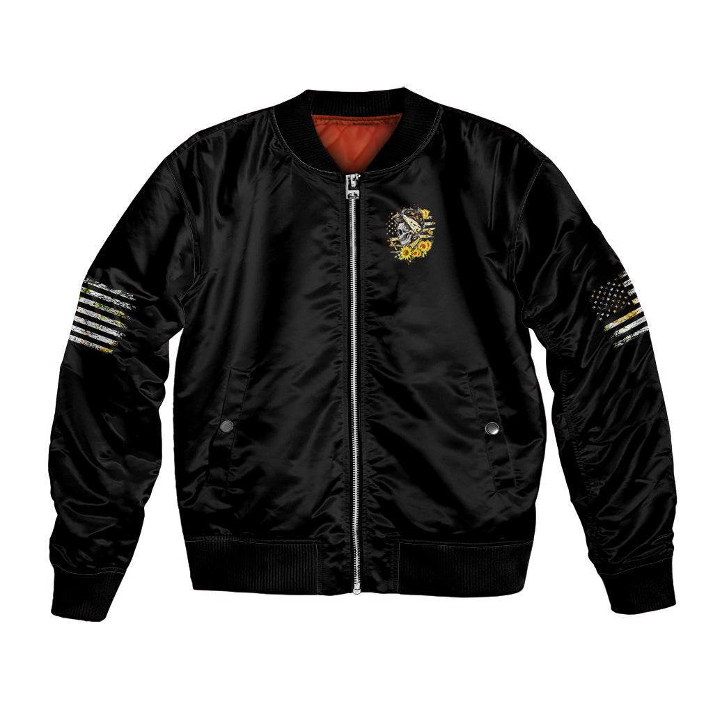 A Little Sunshine A Little Savage Skull Bomber Jacket TS04 - The Mazicc - Unisex - S - Multicolor