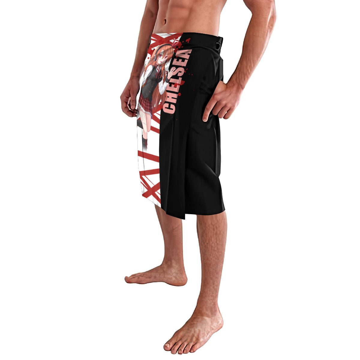 Akame Chelsea Anime Lavalava Akame ga Kill TS04 - The Mazicc - S - Black/White -