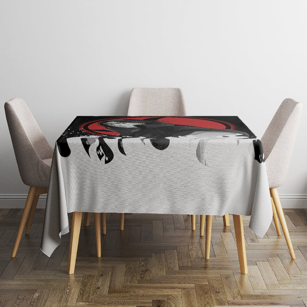 Akatsuki Itachi Uchiha Akatsuki Itachi Uchiha Tablecloth TS04 - The Mazicc - S - 90 x 90 cm - Black
