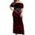 Akatsuki Madara Uchiha Off Shoulder Maxi Dress TS04 - The Mazicc - Women - S - Multicolor
