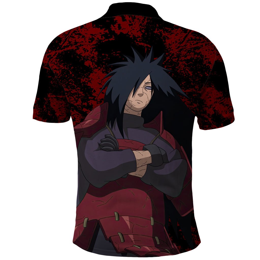 Akatsuki Madara Uchiha Polo Shirt TS04 - The Mazicc - Adult - S - Multicolor