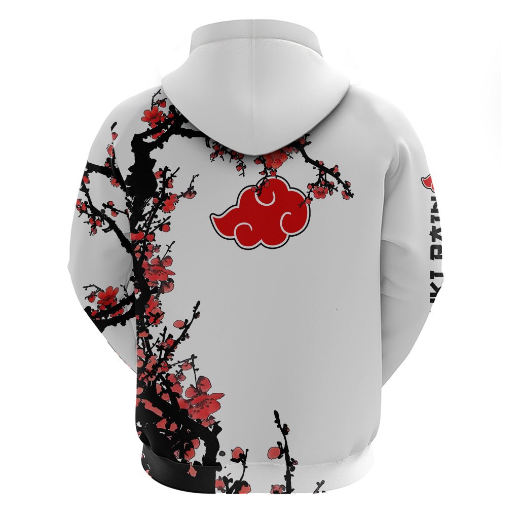 Akatsuki Pain - Anime Japan Styles Hoodie TS04 - The Mazicc - Pullover Hoodie - S - White