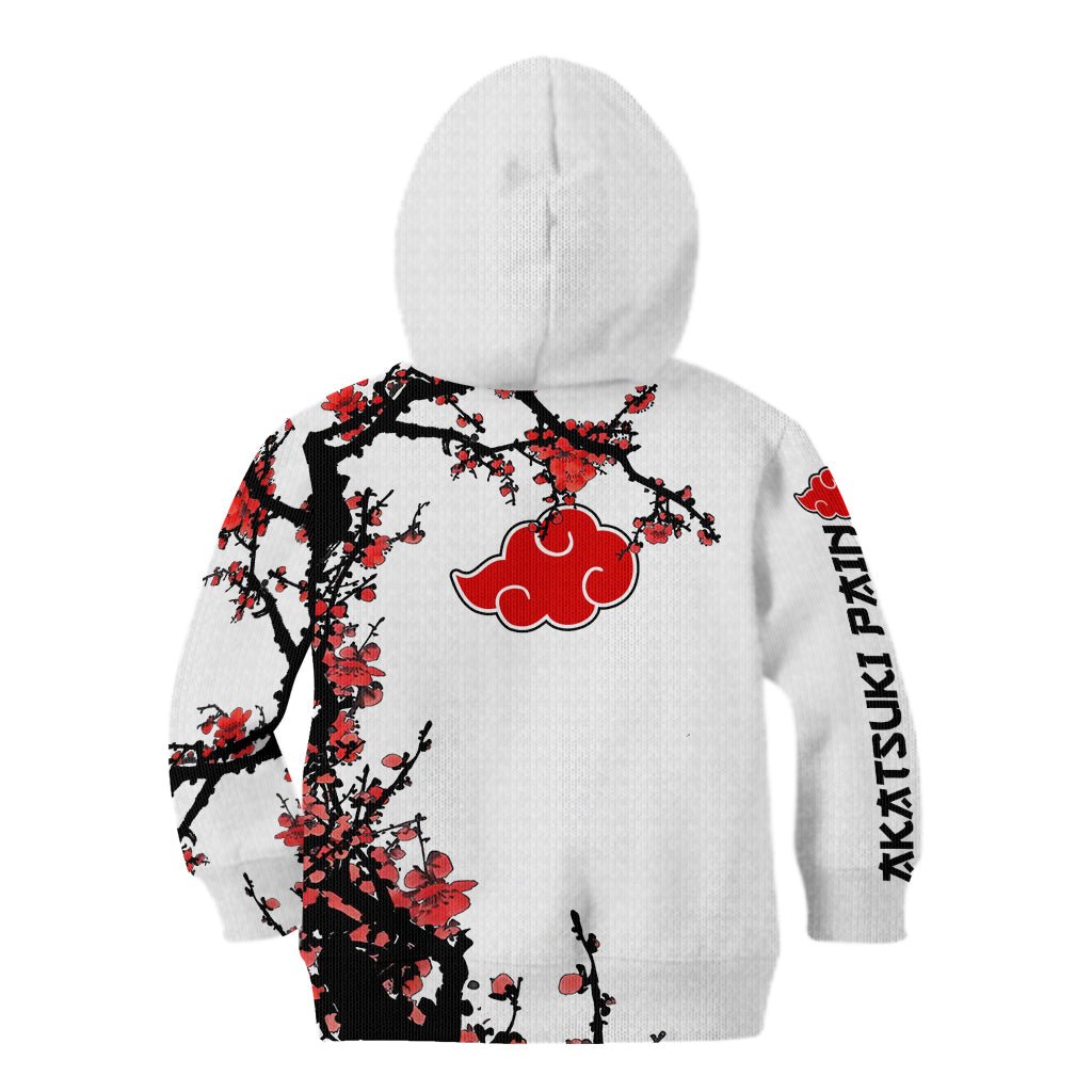 Akatsuki Pain - Anime Japan Styles Kid Hoodie TS04 - The Mazicc - Hoodie - Toddler 2T - White