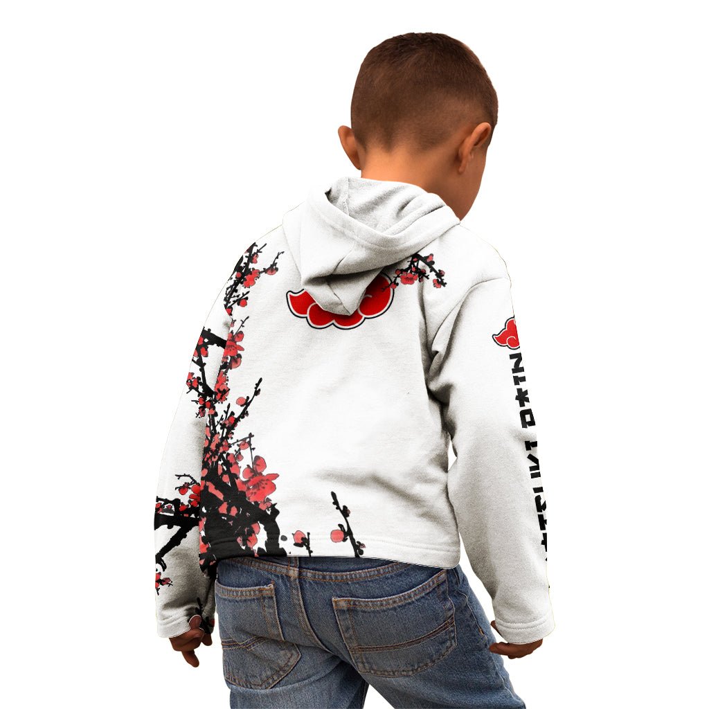 Akatsuki Pain - Anime Japan Styles Kid Hoodie TS04 - The Mazicc - Zip Hoodie - Toddler 2T - White