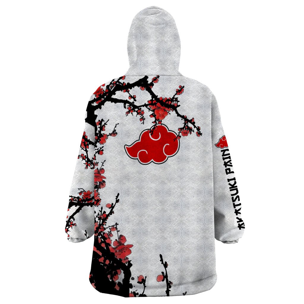 Akatsuki Pain - Anime Japan Styles Wearable Blanket Hoodie TS04 - The Mazicc - Adult - One Size - White