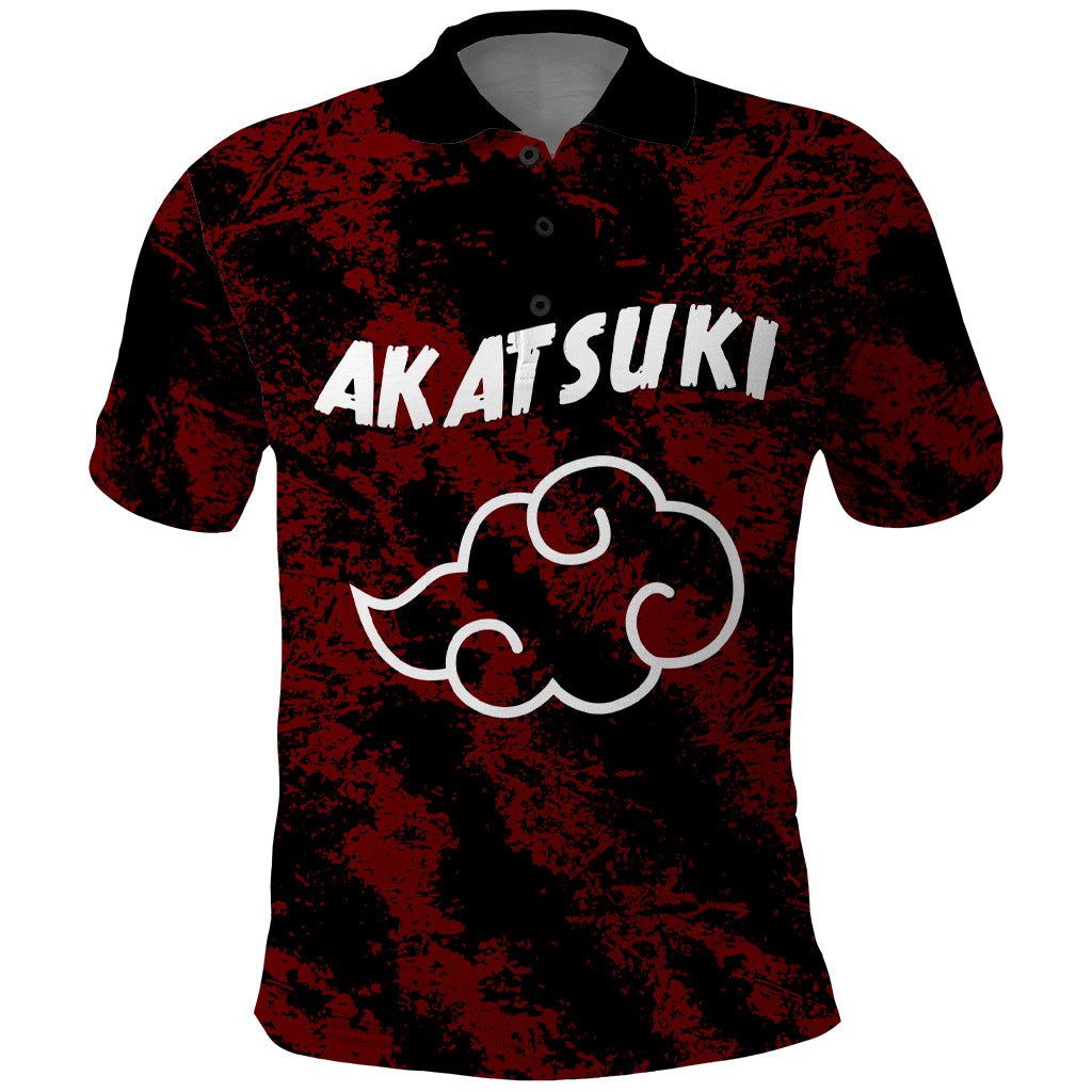 Akatsuki Pain - Anime Tie - Dye Style Polo Shirt TS04 - The Mazicc - Adult - S - Multicolor