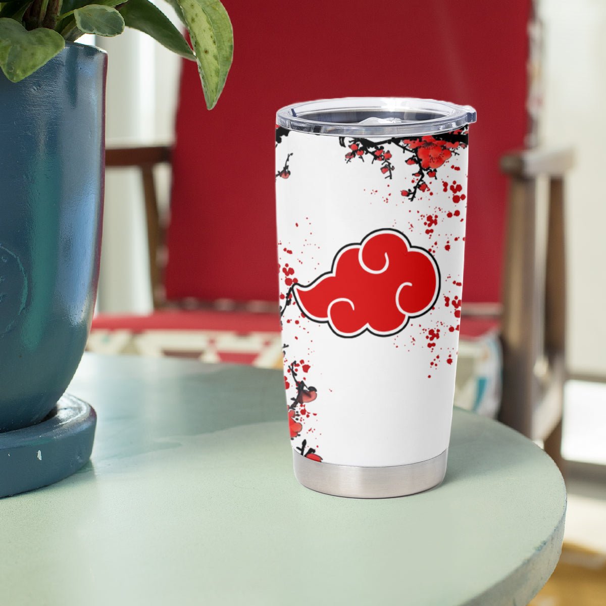 Akatsuki Pain Tumbler Cup Japan Style Anime TS04 - The Mazicc - 20oz - White -
