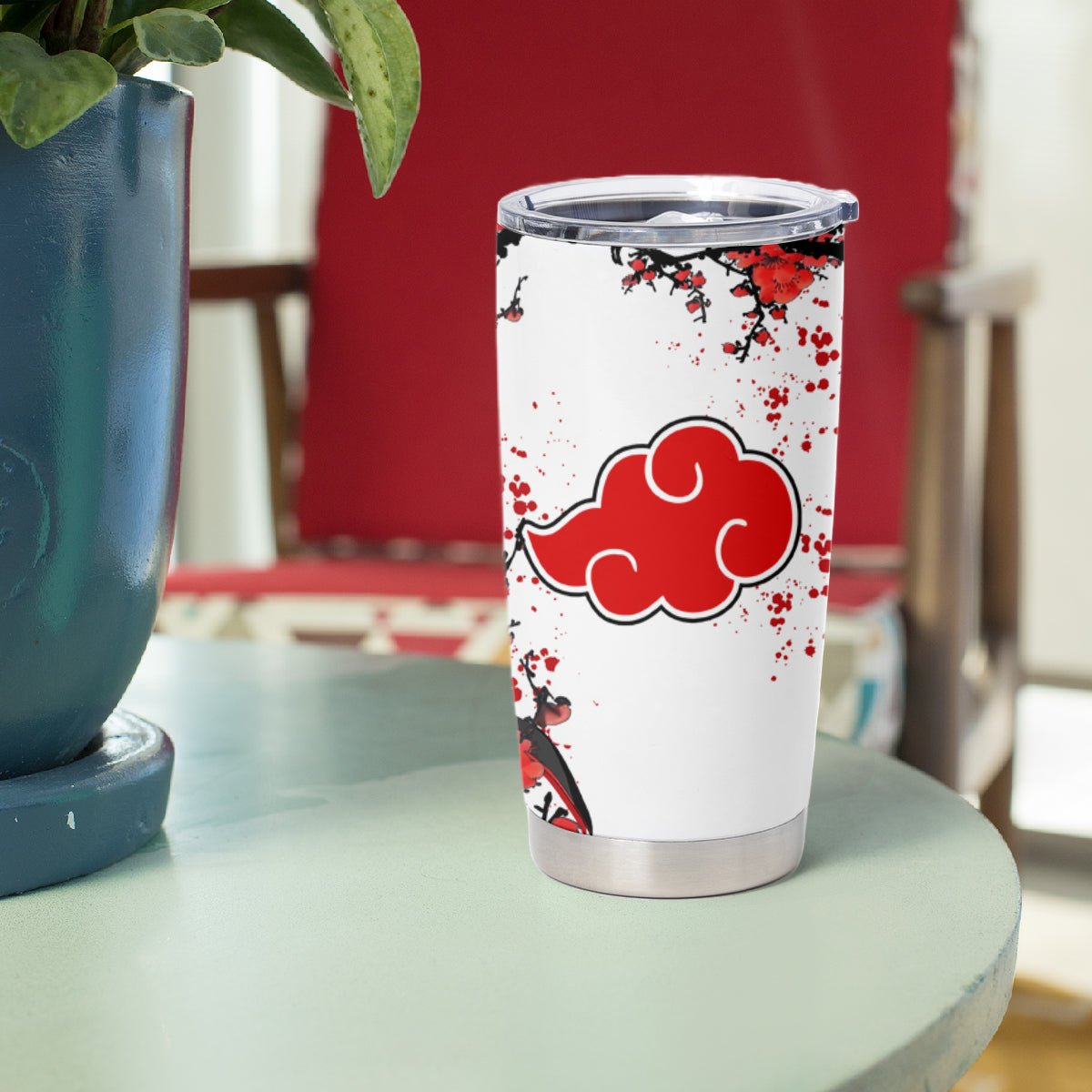 Akatsuki Sasori Tumbler Cup Japan Style Anime TS04 - The Mazicc - 20oz - White -