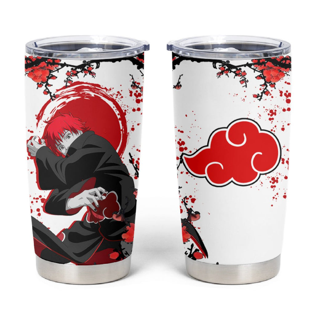 Akatsuki Sasori Tumbler Cup Japan Style Anime TS04 - The Mazicc - 20oz - White -