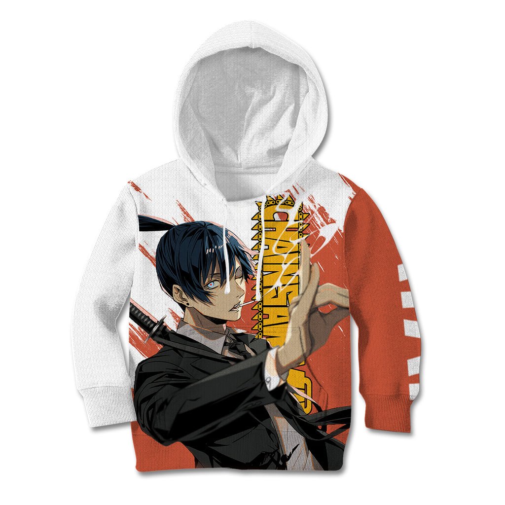 Aki Hayakawa Kid Hoodie Chainsaw Man TS04 - The Mazicc - Hoodie - Toddler 2T - Multicolor