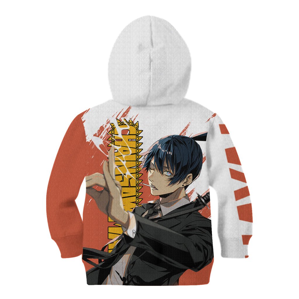Aki Hayakawa Kid Hoodie Chainsaw Man TS04 - The Mazicc - Hoodie - Toddler 2T - Multicolor