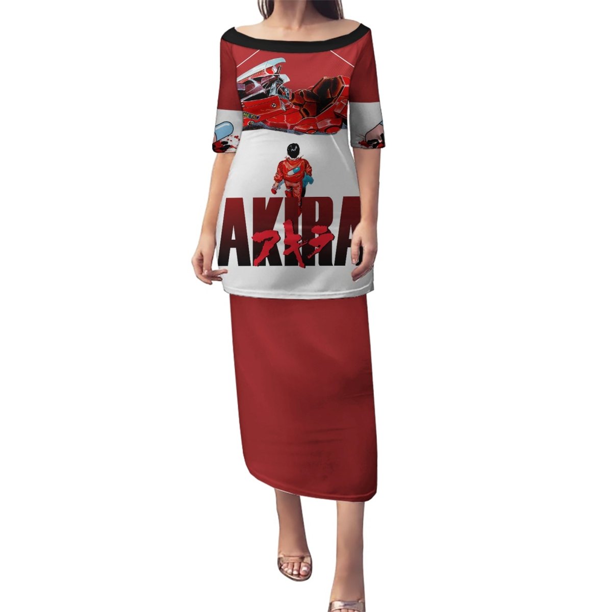 Akira Shotaro Kaneda Puletasi TS04 - The Mazicc - Long Dress - S - Multicolor