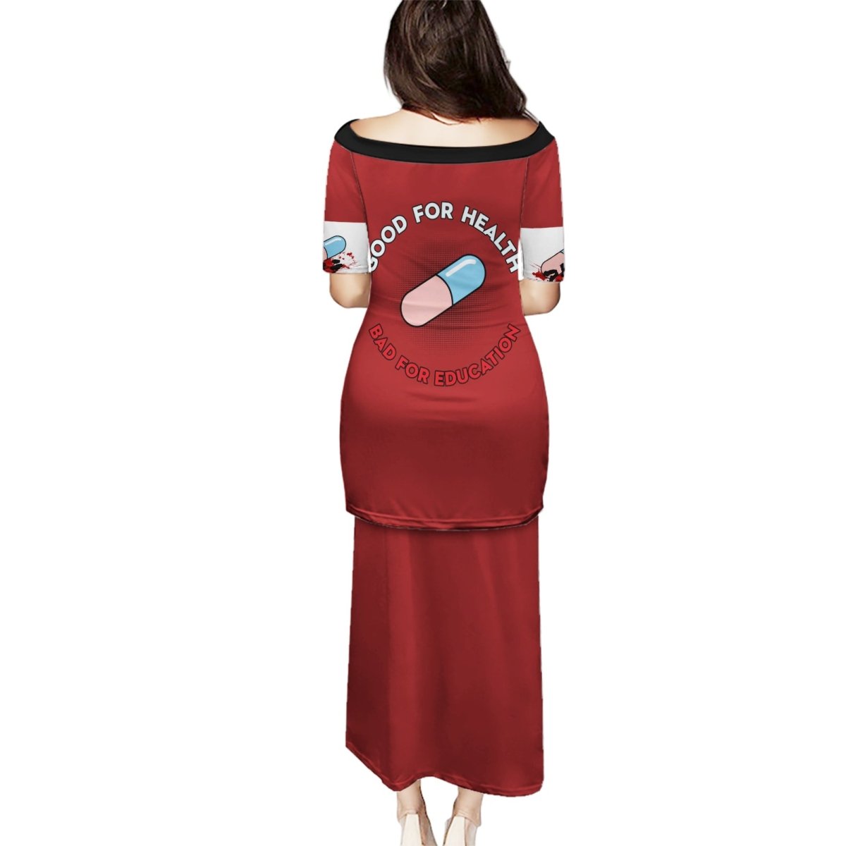 Akira Shotaro Kaneda Puletasi TS04 - The Mazicc - Long Dress - S - Multicolor