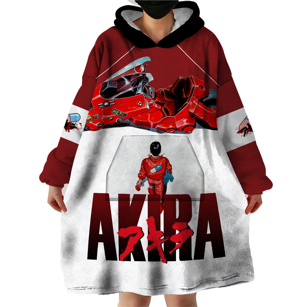 Akira Shotaro Kaneda Wearable Blanket Hoodie TS04 - The Mazicc - Adult - One Size - Multicolor