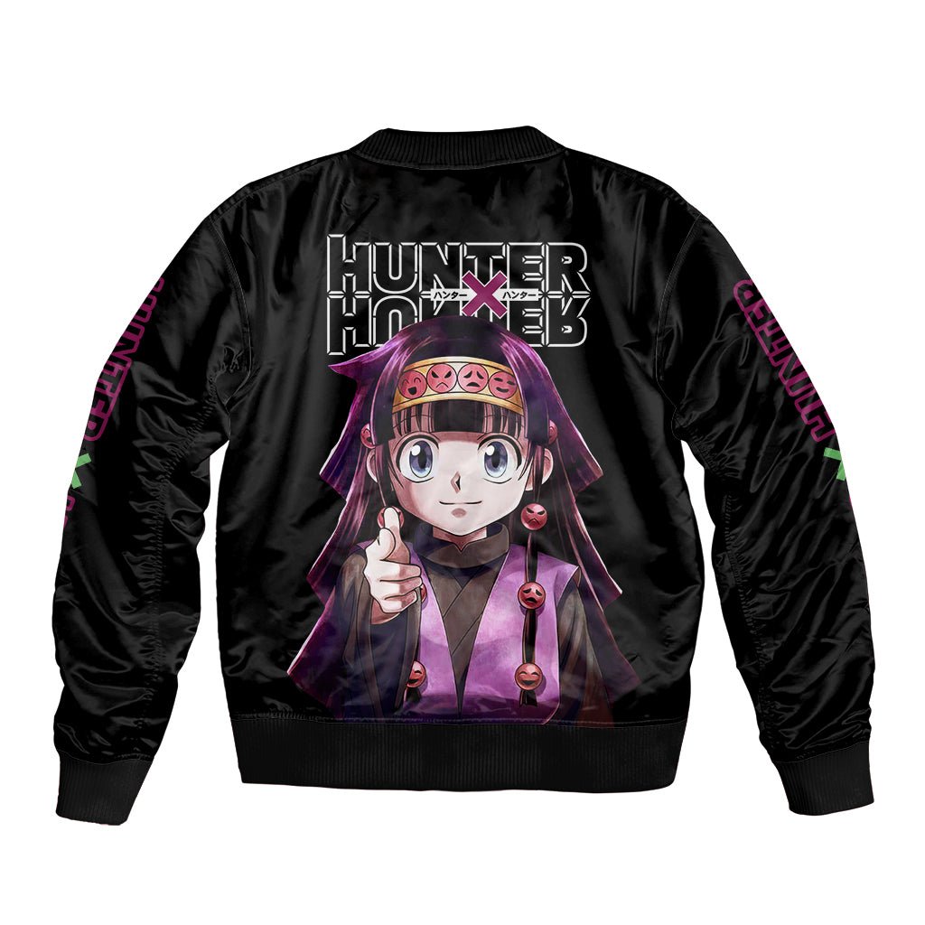 Alluka Zoldyck Hunter X Hunter Bomber Jacket Anime Style TS04 - The Mazicc - Unisex - S - Black