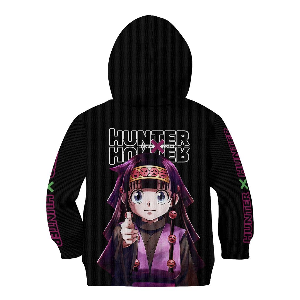 Alluka Zoldyck Hunter X Hunter Kid Hoodie Anime Style TS04 - The Mazicc - Hoodie - Toddler 2T - Black