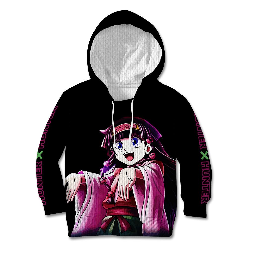 Alluka Zoldyck Hunter X Hunter Kid Hoodie Anime Style TS04 - The Mazicc - Hoodie - Toddler 2T - Black