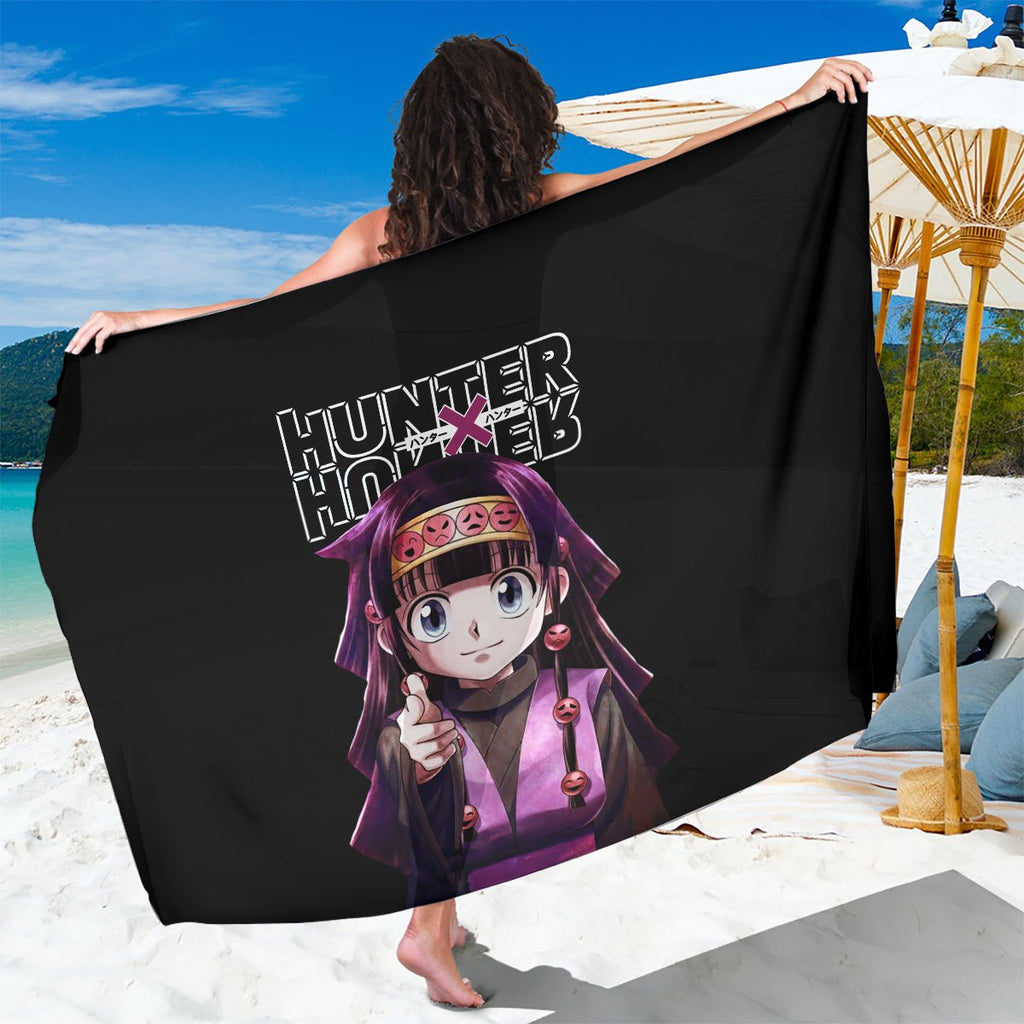 Alluka Zoldyck Hunter X Hunter Sarong Anime Style TS04 - The Mazicc - One Size - 44 x 66 inches - Black