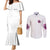 Always A Strong Women Skull Couples Matching Mermaid Dress and Long Sleeve Button Shirt TS04 - The Mazicc - S - S - Multicolor