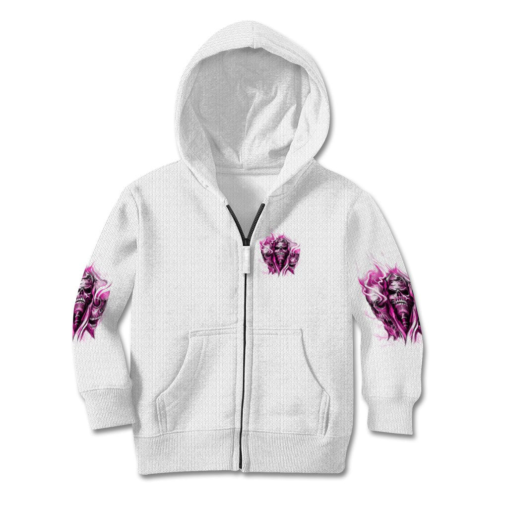 Always A Strong Women Skull Kid Hoodie TS04 - The Mazicc - Zip Hoodie - Toddler 2T - Multicolor