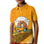 Always Take The Scenic Route Jeep Kid Polo Shirt TS07 - The Mazicc - Kid - Toddler 2T - Orange
