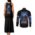 America Live It Love It Or Get The Hell Out Couples Matching Tank Maxi Dress and Long Sleeve Button Shirt TS04 - The Mazicc - S - S - Multicolor