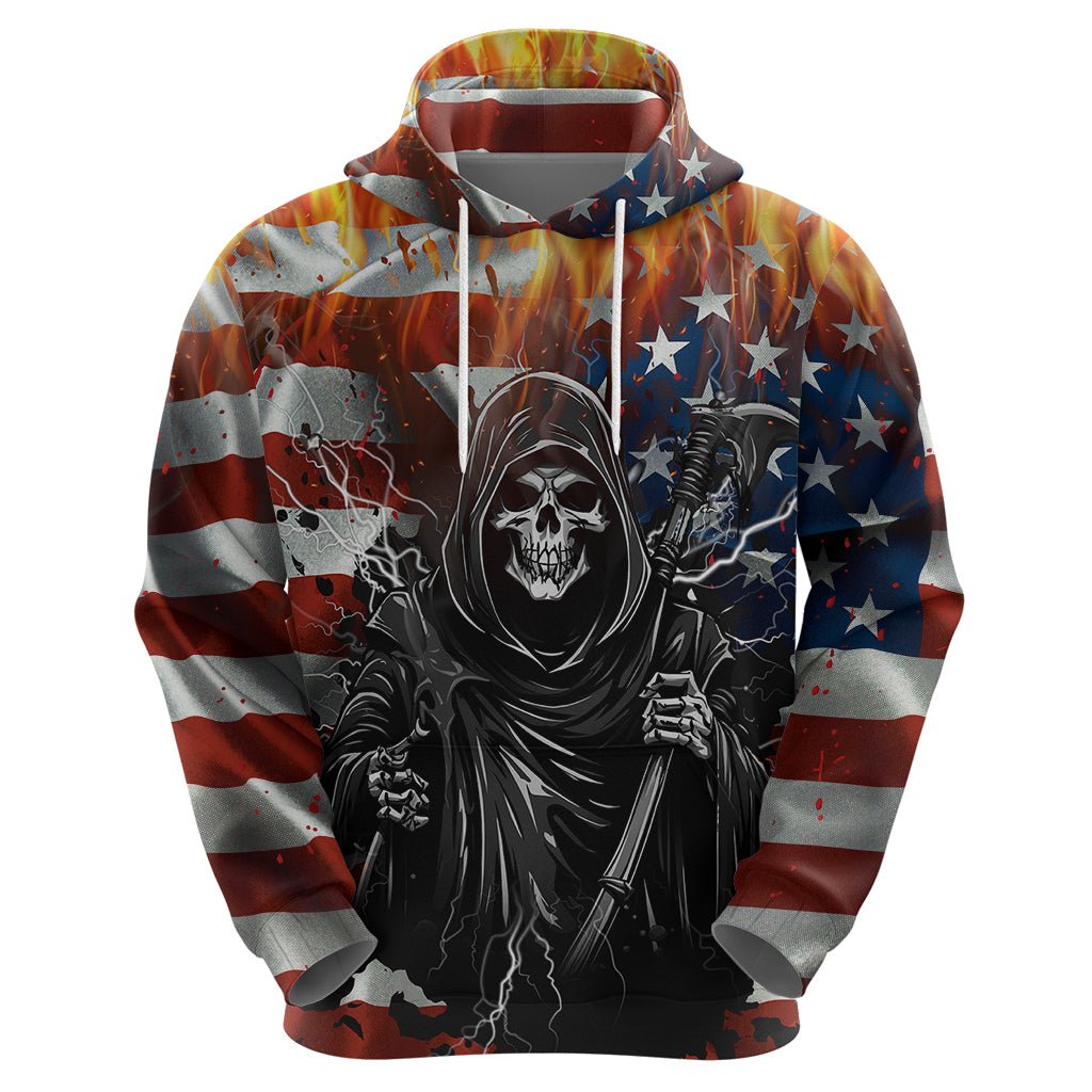 America Live It Love it Or Get the Hell Out Hoodie TS04 - The Mazicc - Pullover Hoodie - S - Multicolor