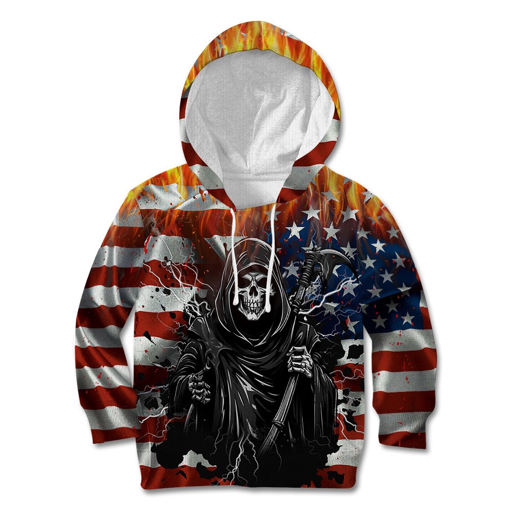 America Live It Love it Or Get the Hell Out Kid Hoodie TS04 - The Mazicc - Hoodie - Toddler 2T - Multicolor
