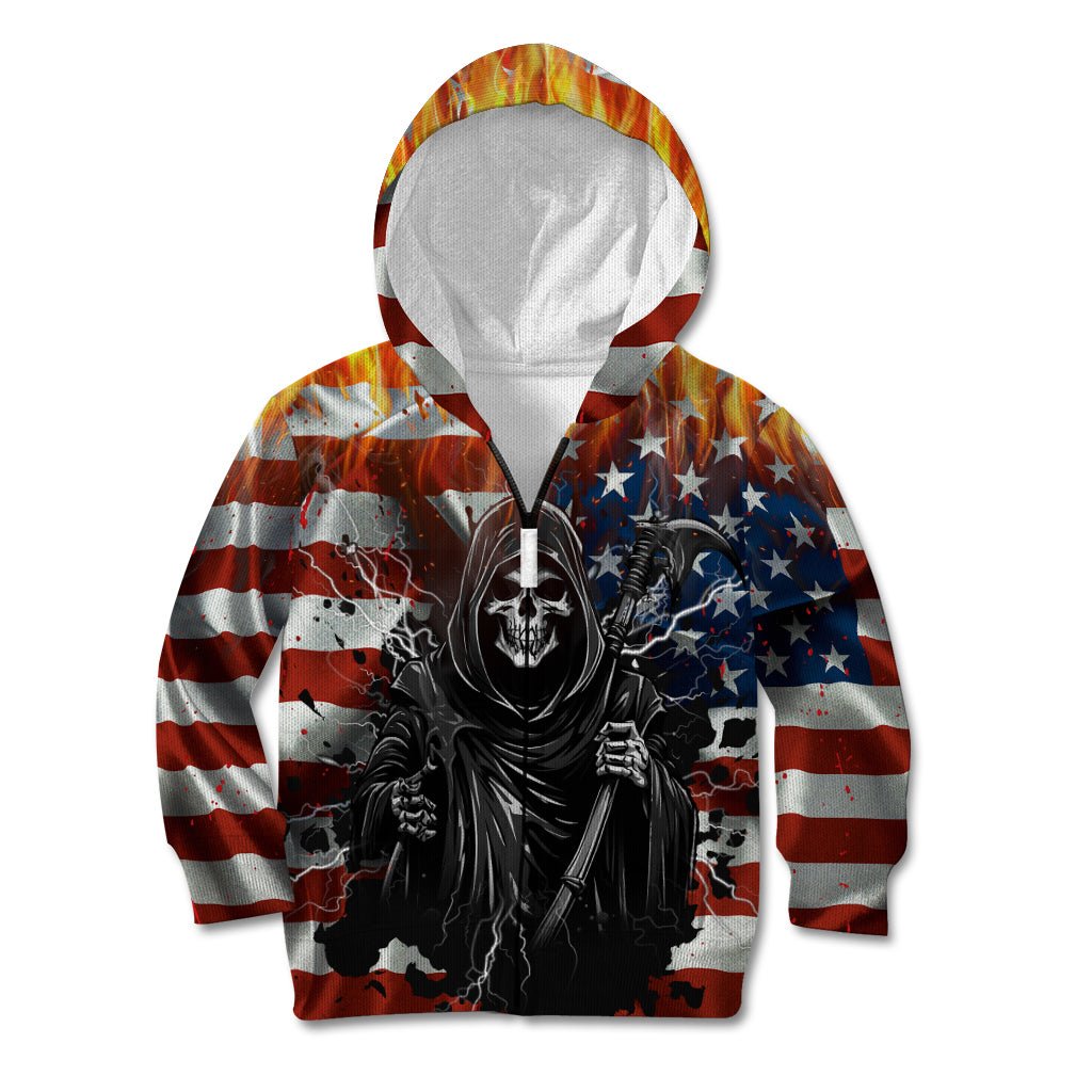 America Live It Love it Or Get the Hell Out Kid Hoodie TS04 - The Mazicc - Hoodie - Toddler 2T - Multicolor