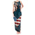 American Flag Skull Tank Maxi Dress I'm an American I Have The Right To Bear Arms Your Approval Is Not Required TS04 - The Mazicc - Women - S - Dark Cyan