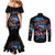 American Jeep Couples Matching Mermaid Dress and Long Sleeve Button Shirt Jeep Girls Like It Dirty DT01 - The Mazicc - S - S - Black