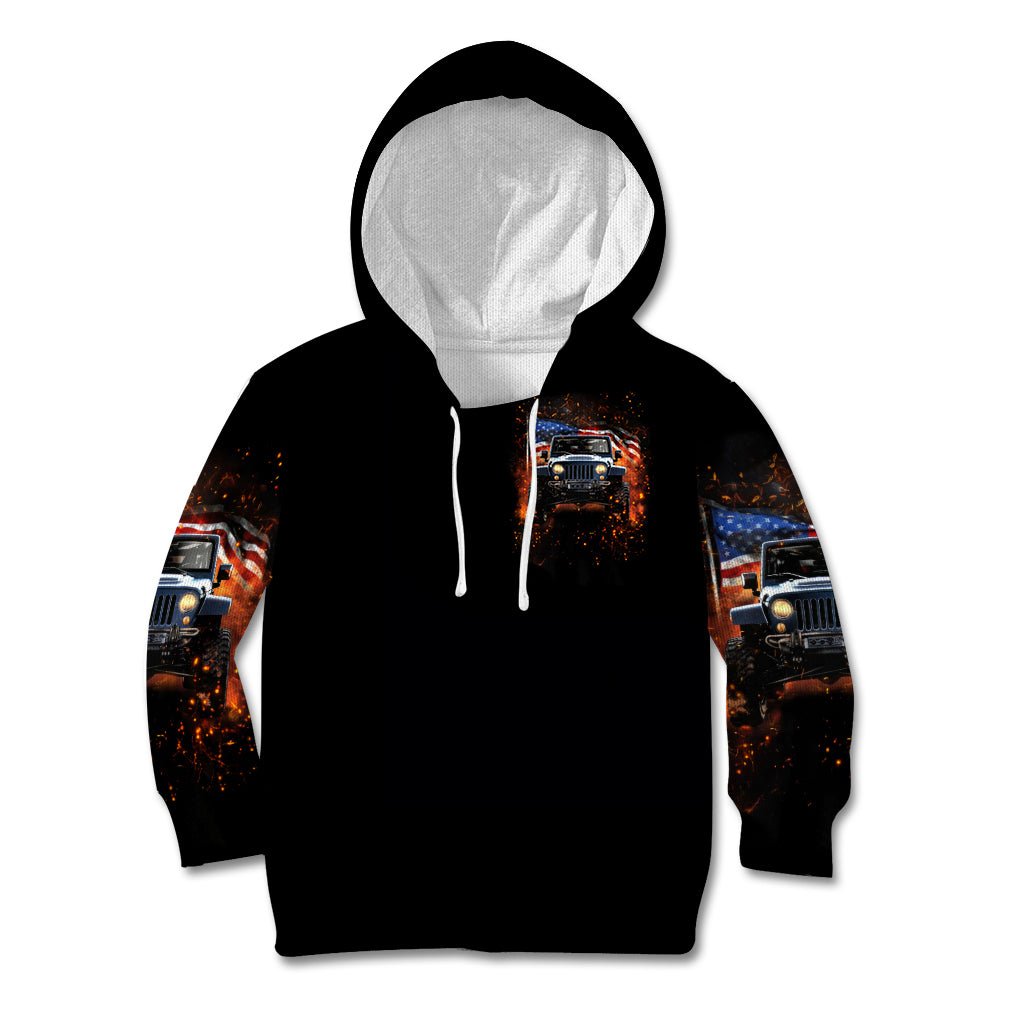 American Jeep Kid Hoodie I'm The Black Jeep Of The Family DT01 - The Mazicc - Hoodie - Toddler 2T - Black