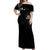 American Jeep Off Shoulder Maxi Dress One Nation Under God DT01 - The Mazicc - Women - S - Black