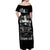 American Jeep Off Shoulder Maxi Dress One Nation Under God DT01 - The Mazicc - Women - S - Black
