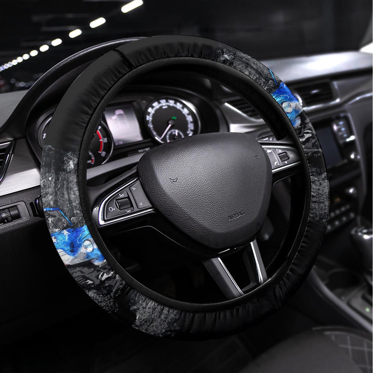 American Jeep Steering Wheel Cover Jeep Girls Like It Dirty DT01 - The Mazicc - Universal Fit - Black -