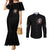 American Skull Couples Matching Mermaid Dress and Long Sleeve Button Shirts Grumpy Old Man Motherfuckers Who Make Me Angry DT01 - The Mazicc - S - S - Black