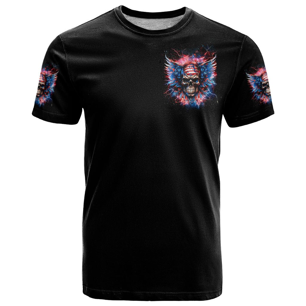 American Skull T Shirt I'm Not Anti Social I'm Just Not User Friendly DT01 - The Mazicc - Adult - S - Black