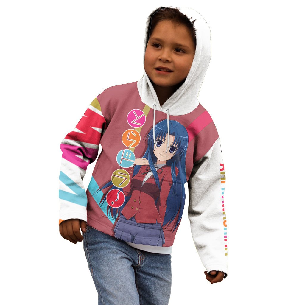 Ami Kawashima Kid Hoodie Toradora TS04 - The Mazicc - Zip Hoodie - Toddler 2T - Multicolor