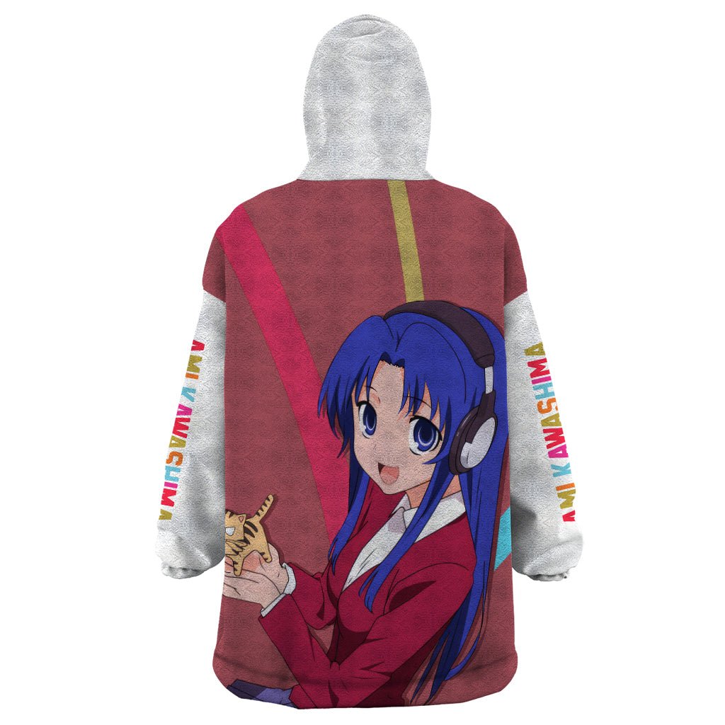 Ami Kawashima Wearable Blanket Hoodie Toradora TS04 - The Mazicc - Adult - One Size - Multicolor