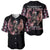 Angel Skull Baseball Jersey She Whispered Back Iam The Storm DT01 - The Mazicc - S - Black -