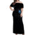 Angel Skull Off Shoulder Maxi Dress I'm Not Anti-Social I'm Just Not User Friendly DT01 - The Mazicc - Women - S - Black
