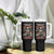 Angel Skull Tumbler With Handle Sometimes An Angel Sometimes A Hellraiser DT01 - The Mazicc - One Size: 40 oz - Black -