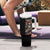 Angel Skull Tumbler With Handle Sometimes An Angel Sometimes A Hellraiser DT01 - The Mazicc - One Size: 40 oz - Black -