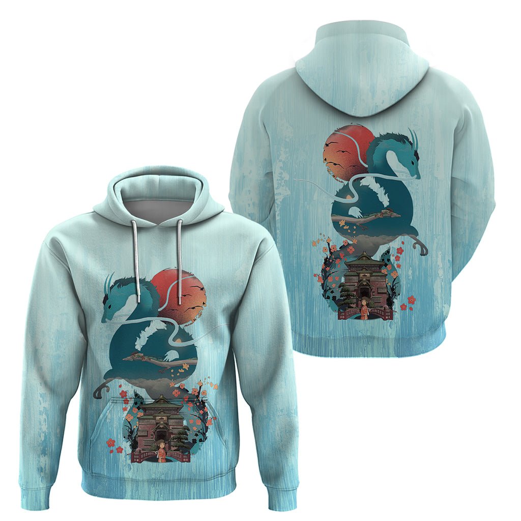 Anime Movie Chihiro Hoodie Artsy Style TS07 - The Mazicc - Pullover Hoodie - S - Art